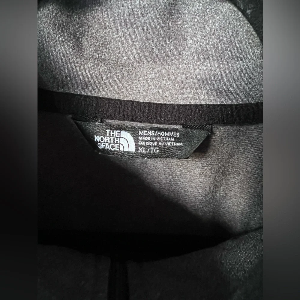 The North Face 1/4 Zip Athetic Jacket Performance Running Gray‎ Mens Size XL
